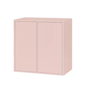 Boxie 2 uși dulap de perete 80x80x37 cm roz