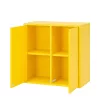 Boxie 2 uși dulap de perete 80x80x37 cm galben