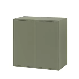 Boxie 2 uși dulap de perete 80x80x37 cm verde