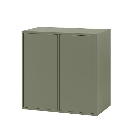 Boxie 2 uși dulap de perete 80x80x37 cm verde