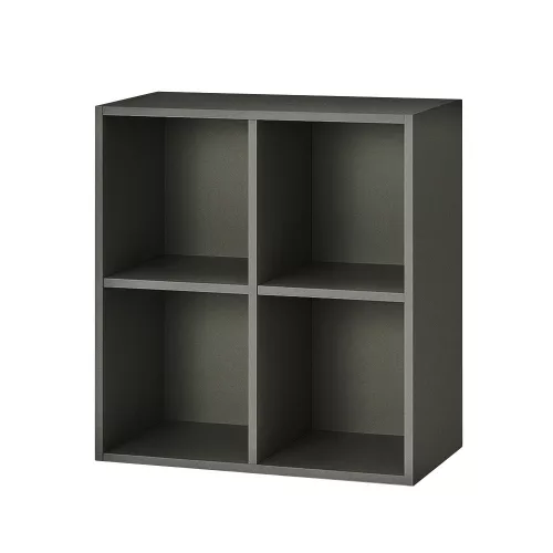 Boxie dulap de perete deschis 80x80x37 cm antracit