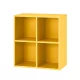 Boxie dulap de perete deschis 80x80x37 cm dove