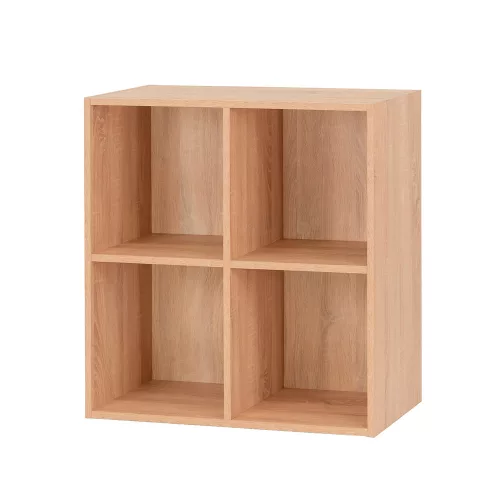 Boxie dulap de perete deschis 80x80x37 cm stejar sonoma