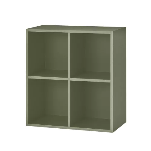 Boxie dulap de perete deschis 80x80x37 cm verde