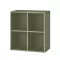 Boxie dulap de perete deschis 80x80x37 cm verde