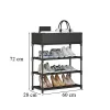 Suport pentru pantofi LCT-04 negru