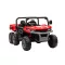 Camion electric cu platforma rosie