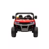 Camion electric cu platforma rosie