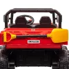Camion electric cu platforma rosie