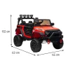 SUV electric rosu
