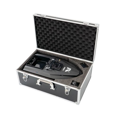 Geanta pentru hranire cu barca neagra 53x34x24 cm