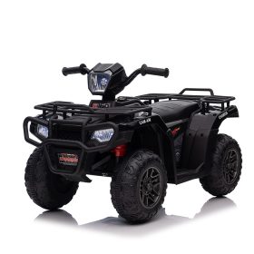 Quad electric negru