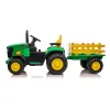 Tractor electric verde