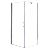 Cabina de dus patrata Monica MONICA80 cu usa batanta, 80x80x190 cm