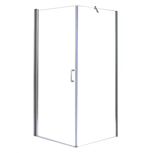 Cabina de dus patrata Monica MONICA80 cu usa batanta, 80x80x190 cm