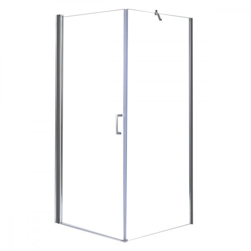 Cabina de dus patrata Monica MONICA90 cu usa batanta, 90x90x190 cm