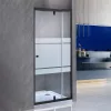 Flexi-S ușă de duș reglabilă 76-91x185 cm