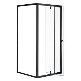   Flexi 80x80 cm cabină de duș unghiulară montată pe perete fără tavă de duș