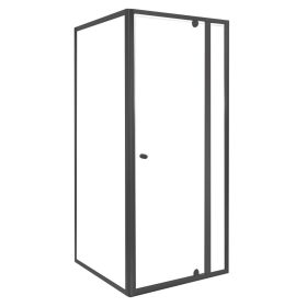   Flexi 80x80 cm cabină de duș unghiulară montată pe colț, fără tavă de duș