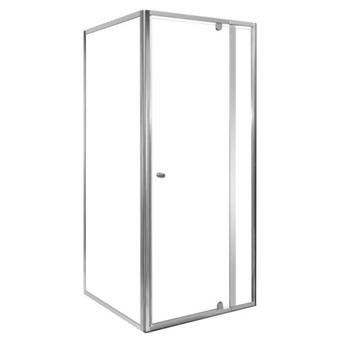 Cabina de dus flexibila de colt 80x80 cm fara cadita de dus