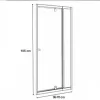 Usa de dus reglabila Flexi-S 96-111x185 cm