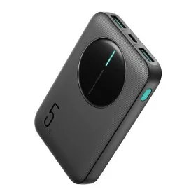   Încărcător de urgență JOYROOM 2 prize USB+Type-C (5000mAh, 12W, încărcător rapid PD, indicator LED) NEGRU