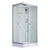 Cabina de dus patrata cu hidromasaj Valerie 70x100 cm