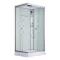 Cabina de dus patrata cu hidromasaj Valerie 70x100 cm