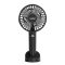 Ventilator portabil USB Galar cu suport, 4 W, 1200 mAh, negru