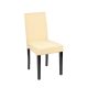 Scaun de sufragerie din piele Kelly, bej
