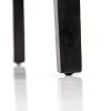 Scaun de sufragerie din piele Kelly, gri