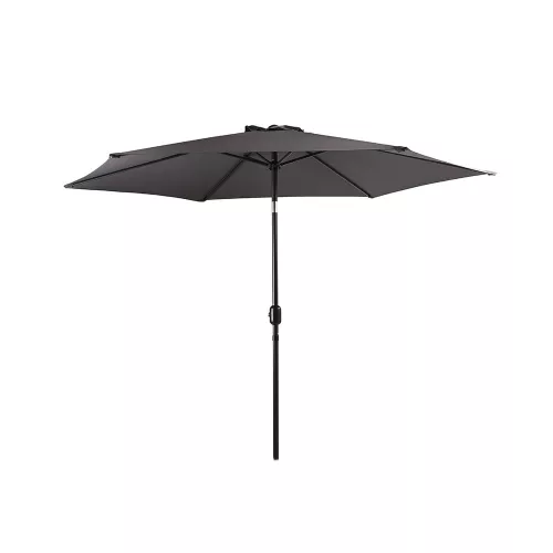 Parasol de grădină Gina gri 300 cm