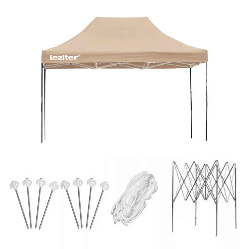 Foișor de grădină pliabil 3x4 m