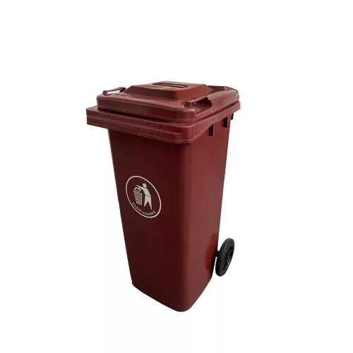 Container deseuri 120L maro