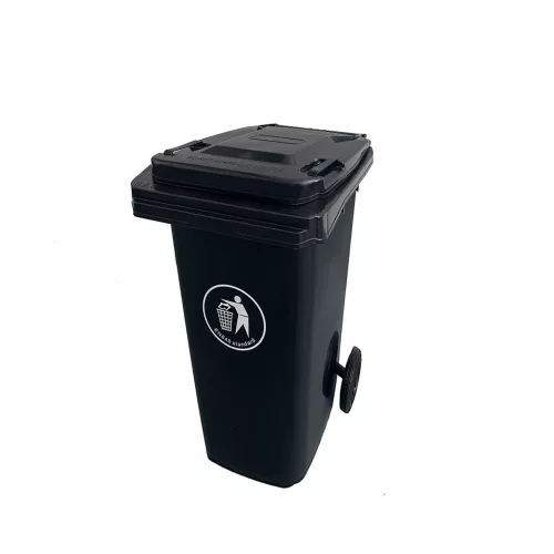 Container deseuri 120L negru