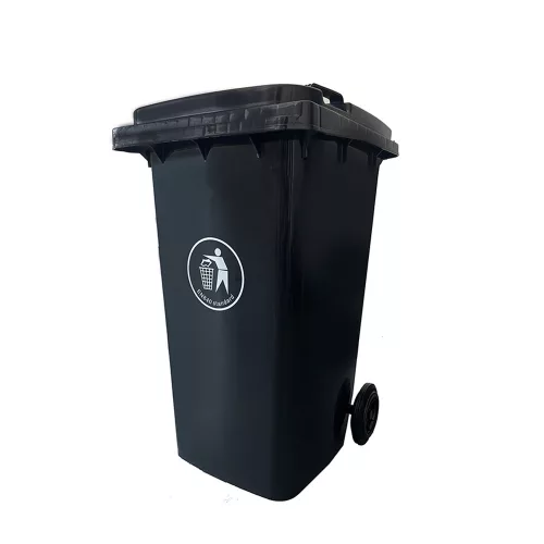 Container deseuri 240L negru