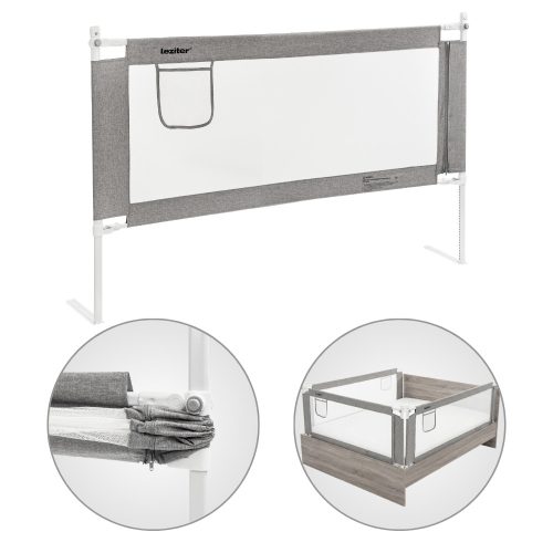 Balustradă anti-cădere pentru pat 150 cm