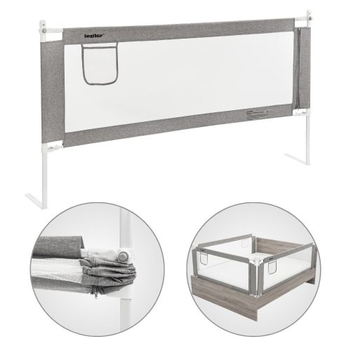 Bară de protecție anti-cădere pentru pat 180 cm