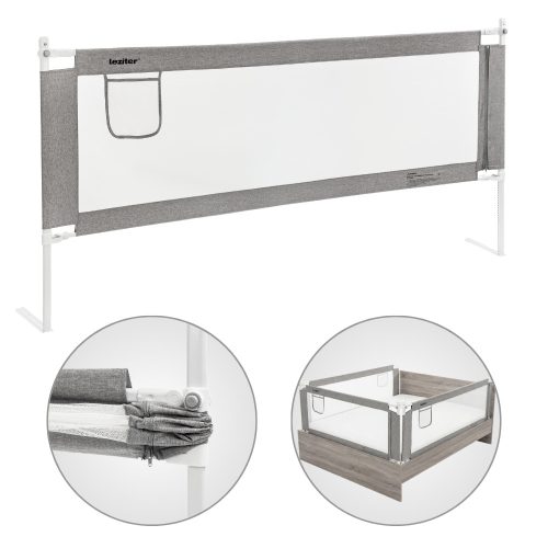 Bară de protecție anti-cădere pentru pat 200 cm