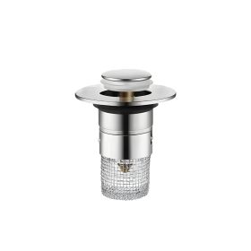 Dop de scurgere cu filtru din otel inoxidabil 60 mm