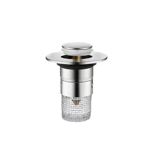 Dop de scurgere cu filtru din otel inoxidabil 60 mm