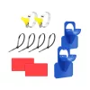 Suport pentru teava de piscina 38 mm albastru