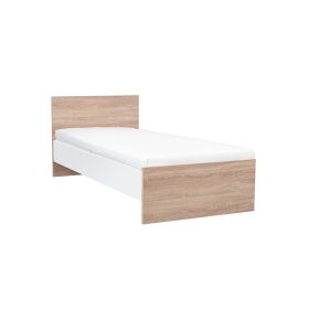 Pat single Miami 90x200 cm stejar sonoma-alb