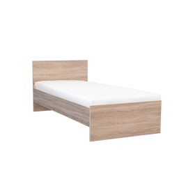 Pat single Miami 90x200 cm stejar Sonoma-stejar York