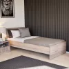Pat single Miami 90x200 cm stejar York-stejar Sonoma