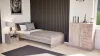 Pat single Miami 90x200 cm stejar York-stejar York
