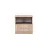 Noptiera Miami 1 sertar 40x40 cm stejar sonoma-stejar sonoma