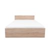 Pat dublu Miami fara cadru de pat 160x200 cm stejar sonoma-stejar sonoma