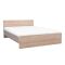 Pat dublu Miami fara cadru de pat 160x200 cm stejar Sonoma-stejar York