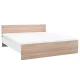 Pat dublu Miami fara cadru de pat 180x200 cm stejar sonoma-alb